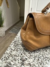 old COACH 赤 レザー ショルダーバッグ 【USED】 訳あり USA製 COACH オールドコーチ ショルダーバッグ 本革