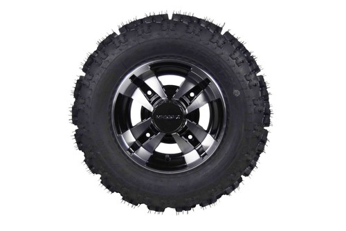 MASSFX 21x7-10 ATV Front Tire & 10x5 4/144 Machined Wheel Kit 21x7x10 (2 Pack) - Bild 2 von 5
