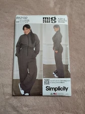 Simplicity MIMI G Sewing PATTERN R12132/ S3011 MISSES' WOMEN'S JUMPSUIT 20W-28W