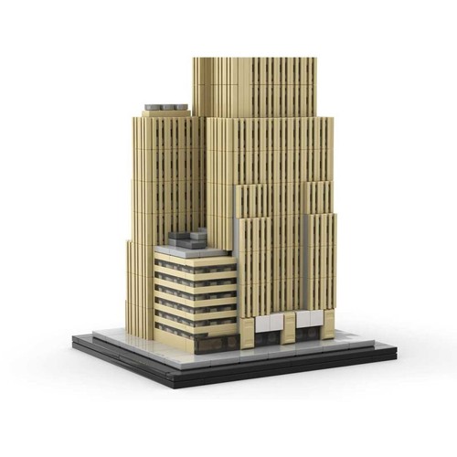 1:800 Scale Iconic Skyscrapers Skyline Architecture 923 Parts MOC-130597 - Picture 2 of 2