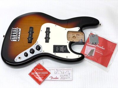 Genuine MIM PLAYER II Fender Jazz J Bass FULLY LOADED ALDER