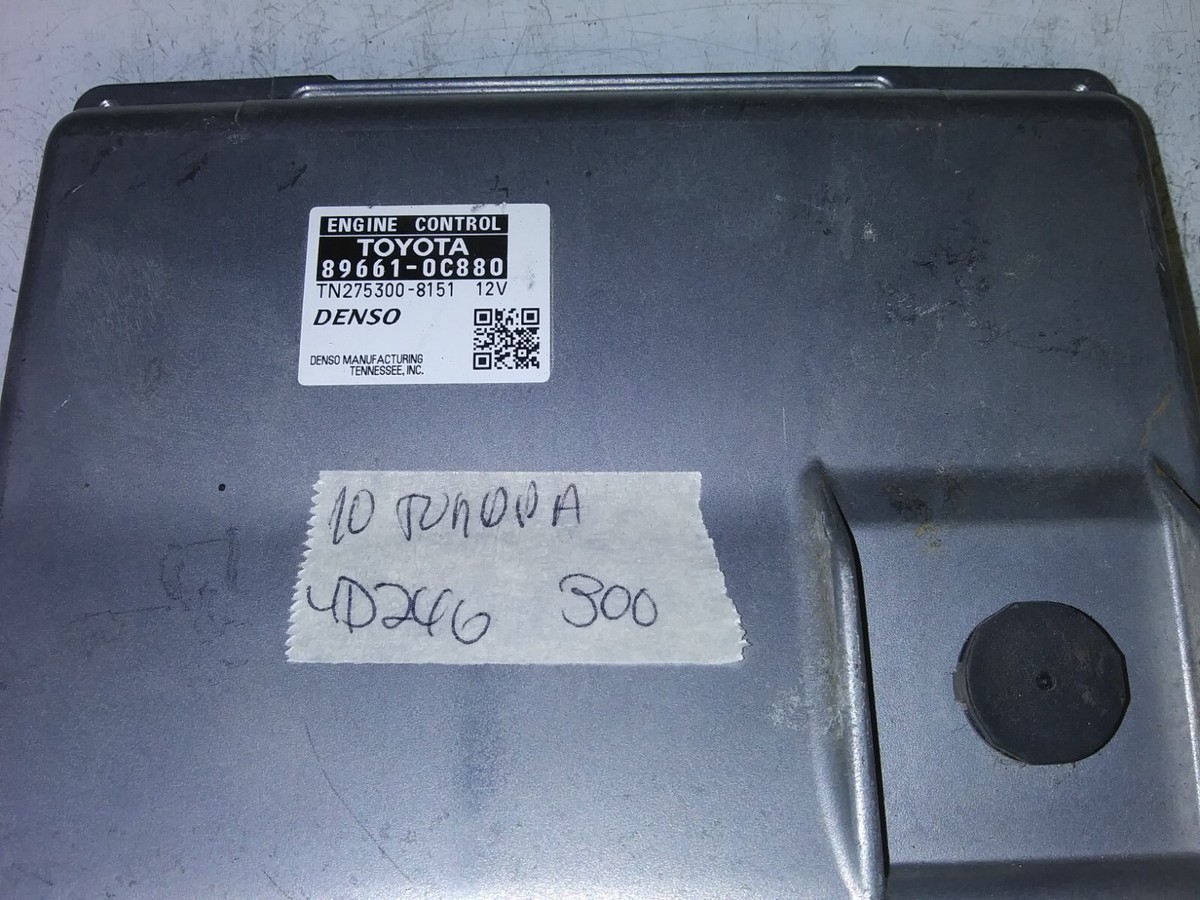 Tundra　英語版 03 TOYOTA TUNDRA Engine ECM Electronic Control Module 4WD