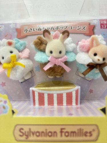 Sylvanian Families Popcorn Babies Trio Calico Critters 2023 - Picture 4 of 9