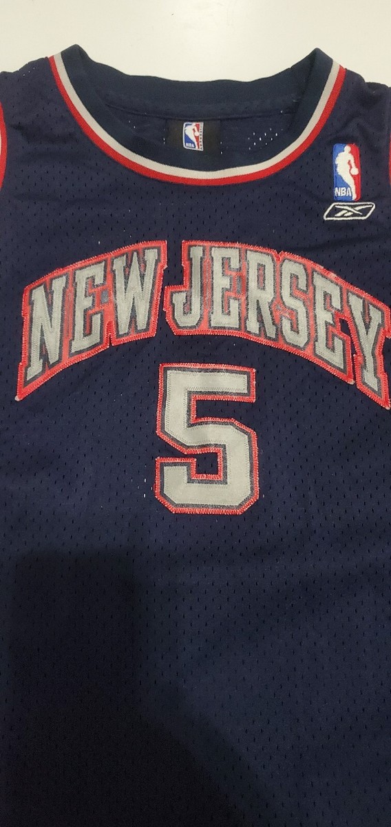 Jason Kidd #5 New Jersey Nets Youth L 14-16 Reebok Jersey | eBay