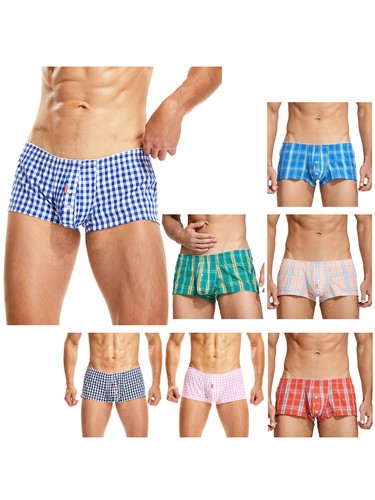 Herren Boxershorts Erwachsene Badehose Freizeit Boxershorts Gummibund Pyjama - Bild 5 von 87