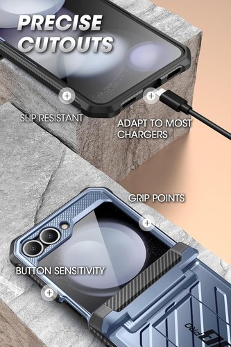 For Samsung Galaxy Z Flip 6 (2024) SUPCASE Multi-layered Protection Case Cover - Picture 13 of 28