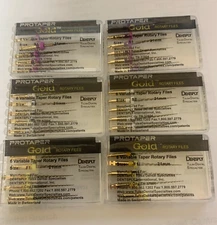 ProTaper Gold Assorted NiTi Rotary Files 21mm (F1) (S1) (S2) 21mm 6pks