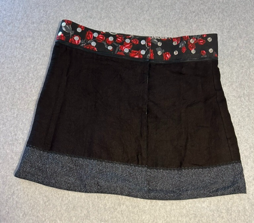 ZAND Of Amsterdam Women's Reversible Skirt Adjustable Waist One Size