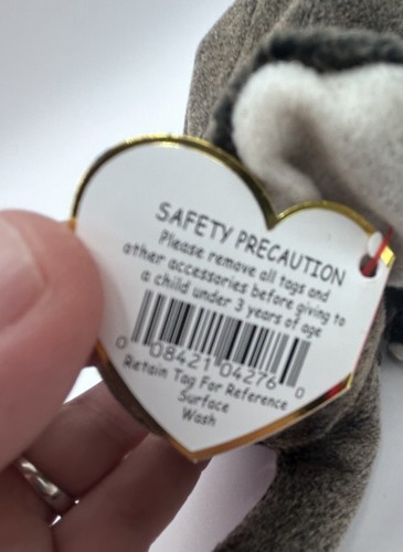 TY Beanie Baby TRUMPET The Elephant Retired With Tags - Picture 12 of 13
