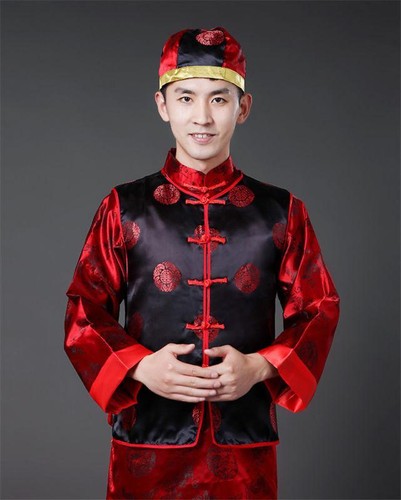 Chinese Traditional Men Qing Clothing Emperor Prince Robe Show Cosplay Costume - Picture 7 of 15