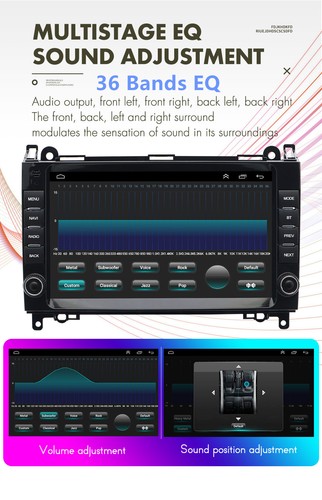 9'' Android 4+32GB Stereo Radio GPS Navi For Benz Sprinter/W169/W245/ W639/ W906 - Picture 10 of 23