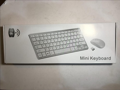 Wireless Small Keyboard and Mouse Use for SAMSUNG LED 40ES5600 SMART TV - Picture 7 of 8
