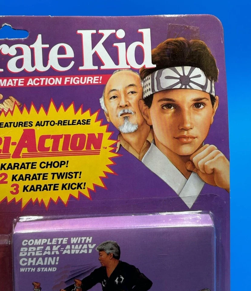 Figura de acción de colección "The Karate Kid" Sato Tri-Action 6" 1986 Remco #0320 Foto 3 de 4