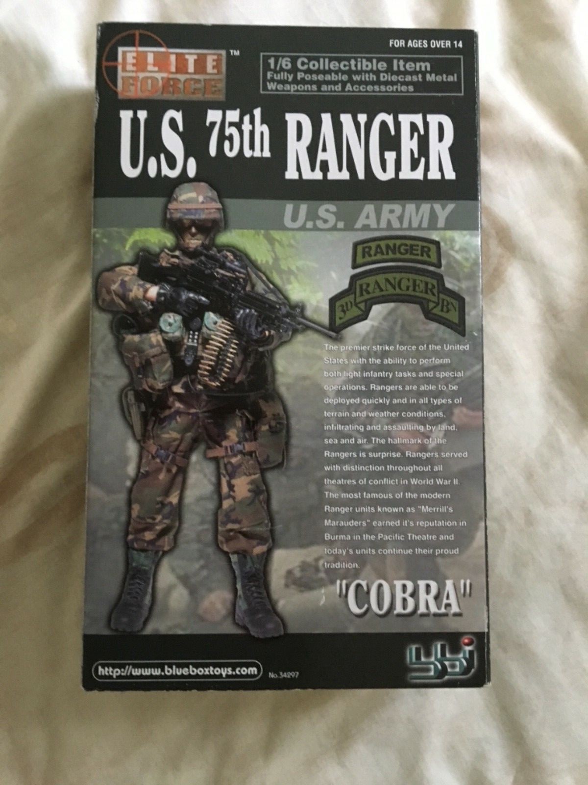 1 6 DID Elite Force US 75th Rangers Figure not Hot Toys 1 6 DID Elite Force US 75th Rangers Figure not Hot Toys