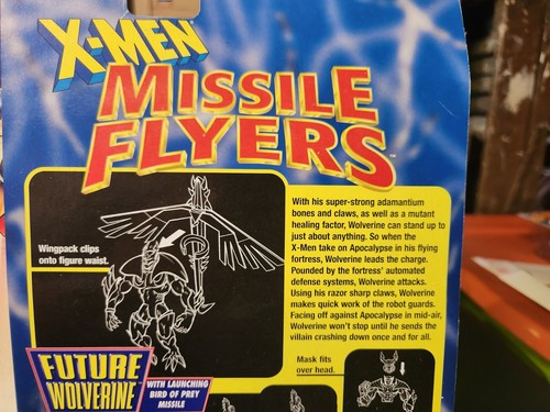 Menge 4 Marvel's X-Men Actionfiguren Wolverine & Shard Missle Flyers & mehr - Bild 8 von 22