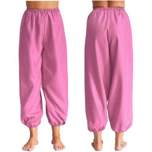 Women's Pants Opera Sweatpants Stage Trousers Elastic Waistband Bloomers Baggy - Picture 29 of 88