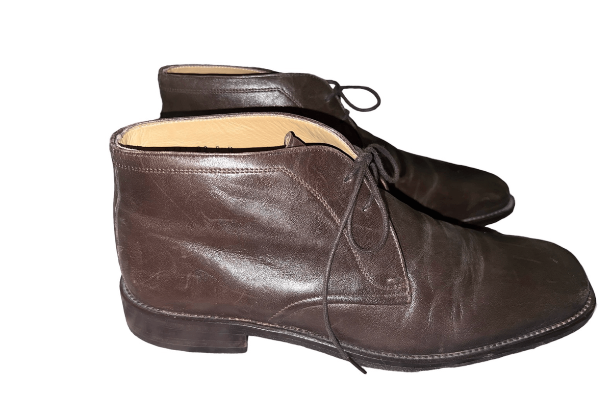 ✨Tasso Elba Dura-Heel Brown Leather Boots Sz 9✨ Women main image 3