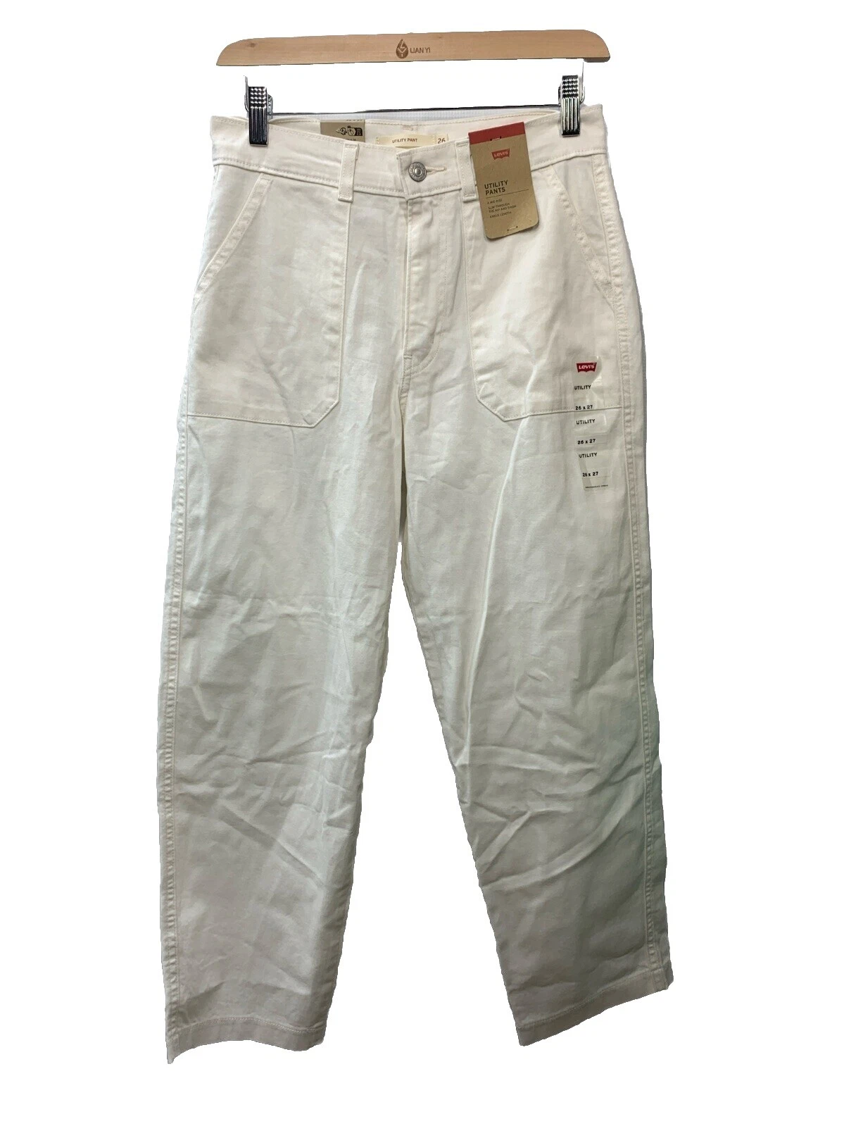 Levi's White Pants for Women