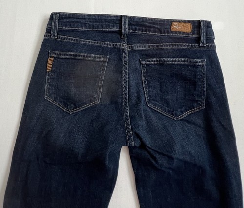 Paige Bell Canyon Flare Jeans Women's 27p Low Rise Petite Flared Denim 29X31 Y2K - Picture 16 of 24