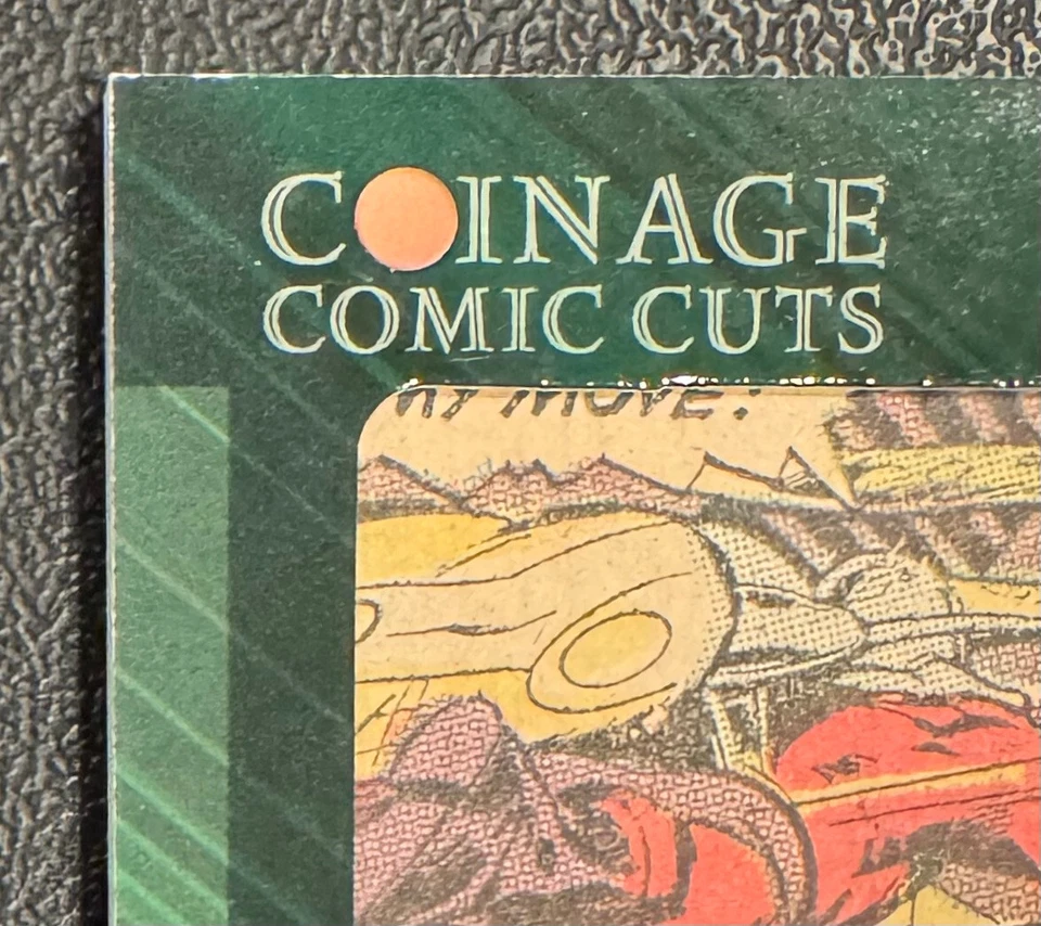 Fleer Ultra Avengers 2022 Edad de la Moneda Cómic Cortes Avengers #93 1971 promedio 93 #05/25 Foto 4 de 4