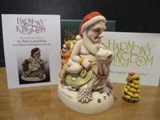 Harmony Kingdom Nick's Nightmare Nude Santa on Turtle UK Made SGN