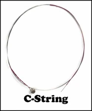Viola 12 Inch Steel String C-4 String for Student Viola in 12" (1/2) Size