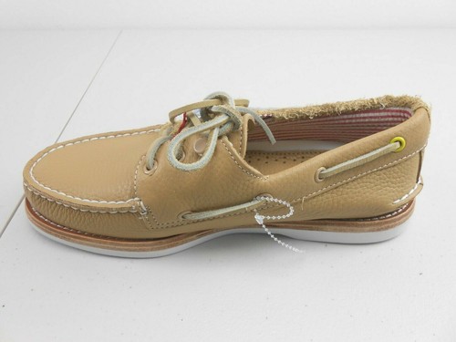 Sperry Men's Top-Sider Original 3-Eye Suede Tan Boat Shoes STS22521 NEW Size 8.5 - Picture 7 of 12