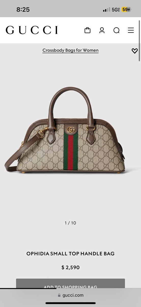 GUCCI ショルダーバッグ Medium Ophidia crossbody bag Ophidia medium shoulder bag in beige and blue GG Supreme