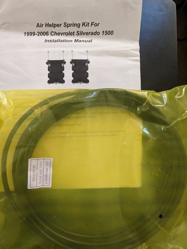 Air Helper Spring Suspension Kit / 1999-2006 Chevrolet 1500 GMC Sierra 1500 Silv - Picture 5 of 11