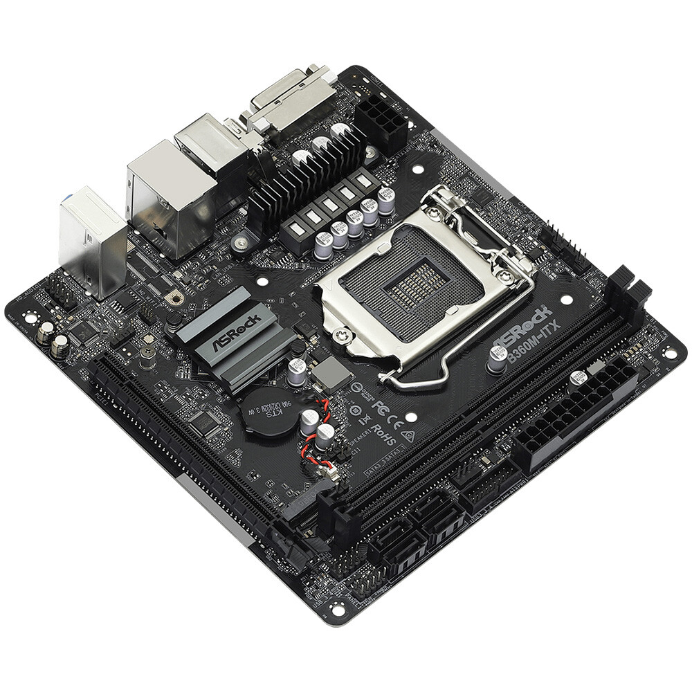 For ASRock B360M-ITX Motherboard LGA1151 DDR4 Support 8th