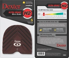 Dexter Bowling Shoes Replacement Heel H2 Red Ultra Brakz Small