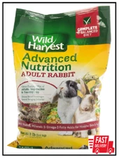 Wild Harvest Advanced Complete Nutrition Adult Rabbit Food Blend, 8 lb