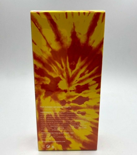 FCUK Summer Her Women French Connection Eau de Toilette Spray 3.4 oz New Sealed - Picture 4 of 4