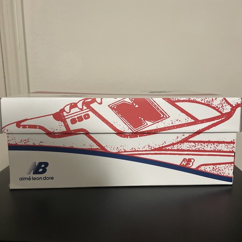 New Balance 650R Aime Leon Dore BB650RG1 White/Classic Pine Green Size 9.5 - Picture 8 of 9