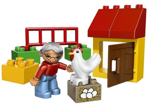 Lego Duplo Bauernhof 2 komplette Sets 10524 Der Traktor + 5644 Der Hühnerstall - Bild 5 von 8