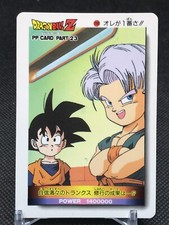 Goten Trunks Dragon Ball Z PP Card Part 23 TCG AMADA Made in JAPAN Rare No.1008