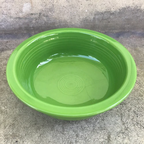 Green Fiestaware Fiesta 10" Large Salad Serving Bowl HLC Homer Laughlin