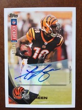 2012 Topps Kickoff  A.J. Green AUTOGRAPH 04/10  AUTO  BENGALS Rare