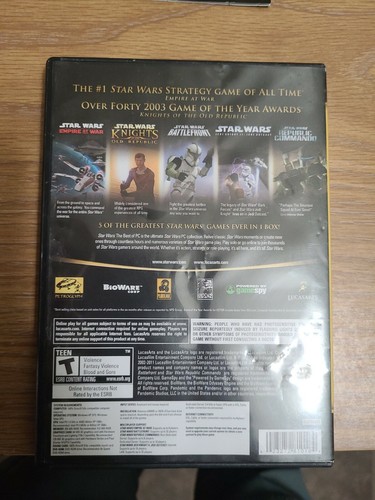 Star Wars: The Best of PC (PC, 2006) 5 classic games with Manual and Codes! - Picture 3 of 4