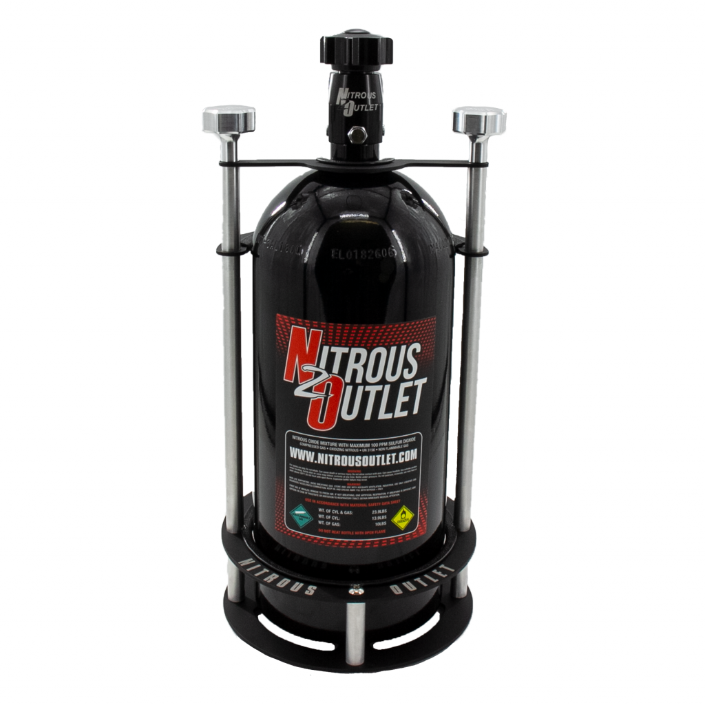 003203015/8" Roll Bar Mount Race Light Single 10lb Nitrous Bottle