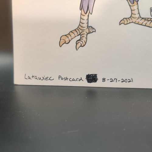 1/1 Metazoo Cryptid Original Art Latawiec by Pepper DeLuca - Picture 2 of 2
