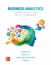 Loose-Leaf for Business Analytics by Jaggia, Sanjiv, Kelly, Alison, Lertwachara