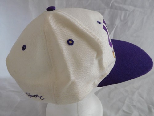 Vintage University Washington Huskies UW Baseball Cap Hat Snapback The Signature - Picture 4 of 8