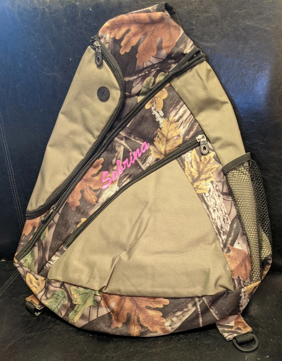 Personalized camo clearance backpack