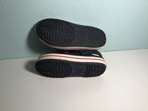 Crocs Crocband Clog M 5 / W 7 unisex Navy Blue NEW - Picture 3 of 5