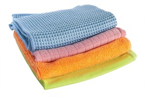 10 X Microfibre Chiffons chiffon chiffon à lustrer nettoyage Tissu en Microfibre Fenêtre Voiture