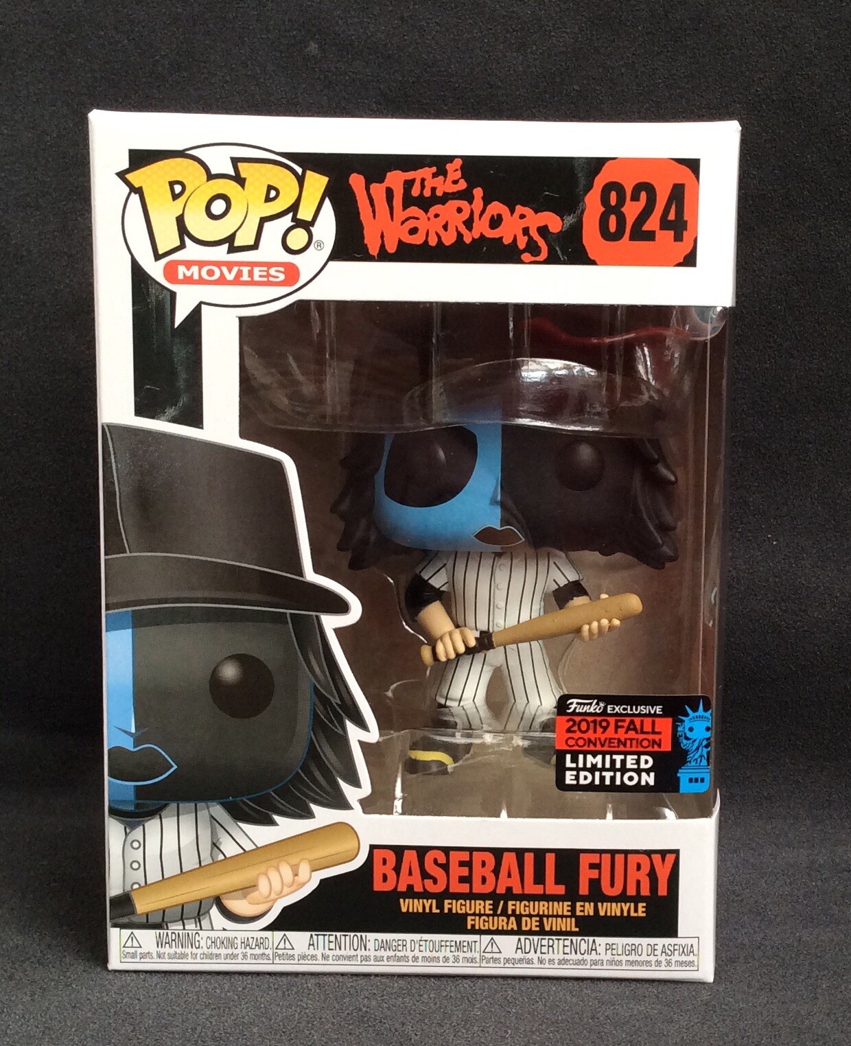 Baseball Fury 824 The Warriors NYCC 2019 Exclusive Funko + Pop Predector Baseball Fury 824 The Warriors NYCC 2019 Exclusive Funko + Pop Predector