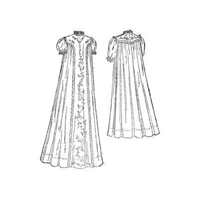 Past Patterns 1066 - Late 1890s Infants Dress Sewing Pattern Butterick reprod