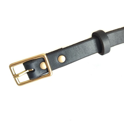 Premium Quality Handmade Weave Genuine Leather Pet Dog Collar Full Brass Fitting - 第 5/8 張圖片
