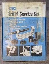 OTC 7249 Ball Joint Installer / Remover U-Joint and Brake Anchor Pin Service Kit
